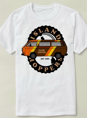 Island Hoppers Vanagon  定制 文化衫 DIY Tee 衣服 T-Shirt T恤