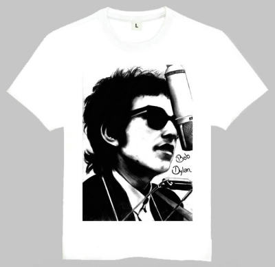 Bob Dylan T-shirt 鲍勃迪伦 T恤 欧美潮流T恤BobDylan