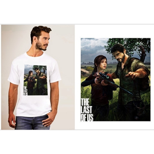 Lastofus2JoelAndEllie后生还者2T-Shirt成人T恤班服上衣z