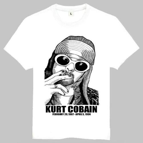 T-shirtcobainkurt恤短袖牛臣仕