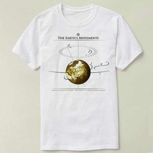 Physics物理Earth'smovements新款上衣ScienceteeT-ShirtT恤