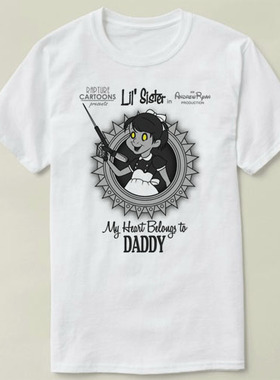 Heart Belongs to Daddy Bioshock 生化奇兵Shirt圆领衣服定制T恤