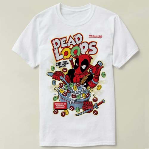 DeadpoolMarvelLOOPSShirtDEAD男