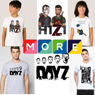 Shirt成人T恤班服定制文化衫 H1Z1DAYZzombiesTEE