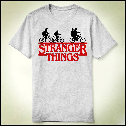 StrangerThings怪奇物语UpsideDowneleven上衣T-ShirtT恤5