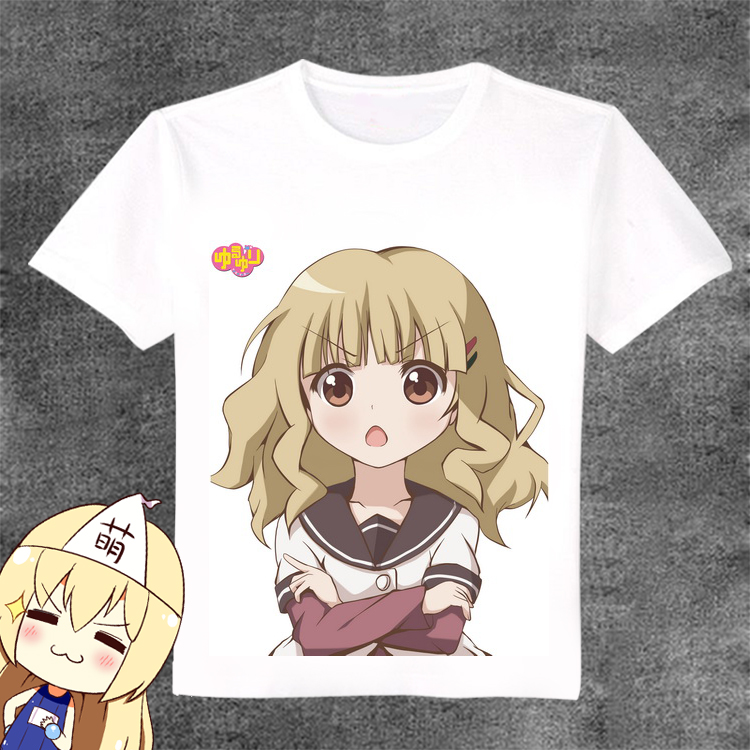 摇曳百合 大室樱子 动漫长袖t恤男女短袖周边