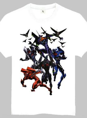 Neon Genesis Evangelion T-shirt 福音战士 T恤 欧美潮流T恤