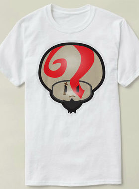MarioMushroomKratosSpartaGodOfWarGOW战神4Shirt衣服T恤