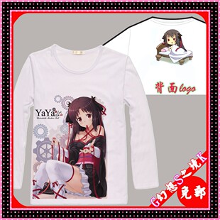 机巧少女不会受伤月之少女夜夜动漫长袖T恤定做来图衣服