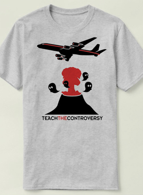 Teach the Controversy Xenu Airlines 衣服定制成人 T-Shirt T恤