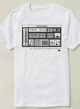 GEEKprogrammer极客程序员gobacktobasicsT-ShirtT恤