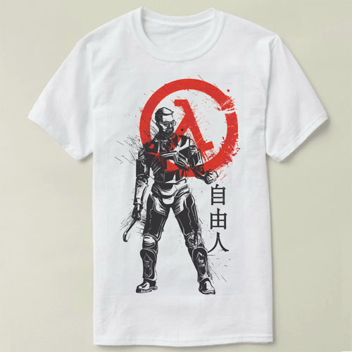 Half Life2半条命3 Tee-Shirt成人男女成人T恤DIY定制圆领衣服 2