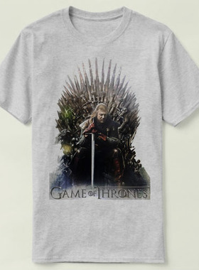 GameofThrones权力的游戏圆领衣服上衣成人TeeT-ShirtT恤8