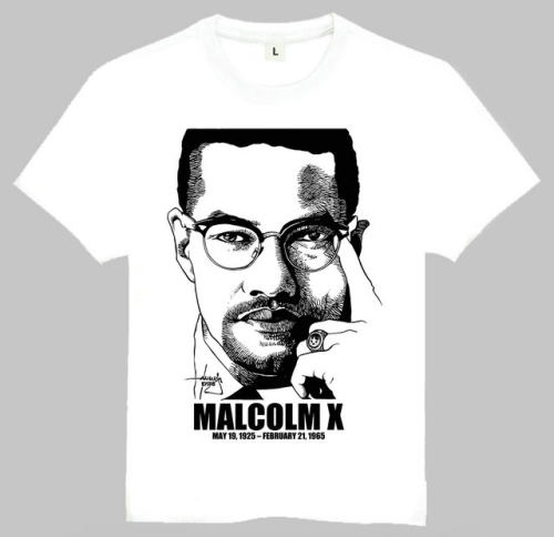 MalcolmT-shirt名人马尔欧美短袖