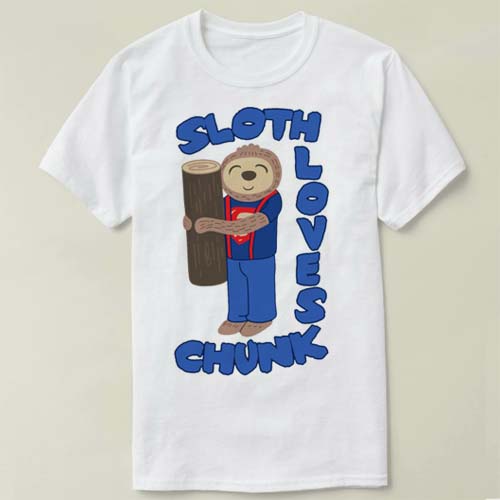 SlothlovesChunkDIYT-ShirtT恤男