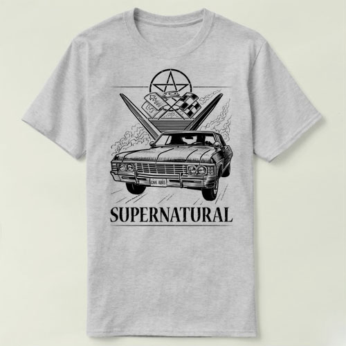 Supernatural邪恶力量Winchester新品定制成人TeeT-ShirtT恤7