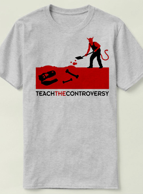 Teach the Controversy Devil Burying Bones 上衣 T-Shirt T恤