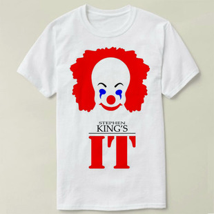 Stephen King's It小丑回魂Pennywise 新品成人Tee Shirt T恤 5