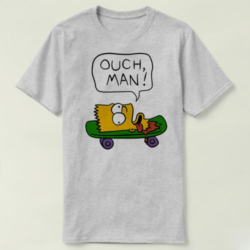 T-ShirtOuchbartManDIYTee衣服男