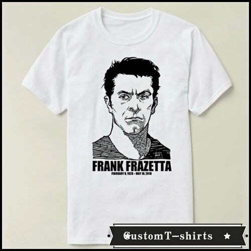 Frank Frazetta法兰克·法拉捷特  文化衫礼物男女 T恤T-shirt