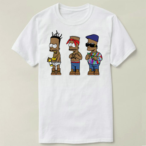 T-ShirtThuglifeBartDIYTee来男