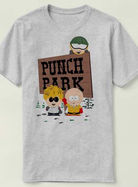 South park 南方公园 one punch man 一拳超人 Tee T-Shirt T恤
