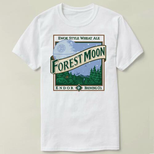 T-ShirtForestMoonDIYtee个性男
