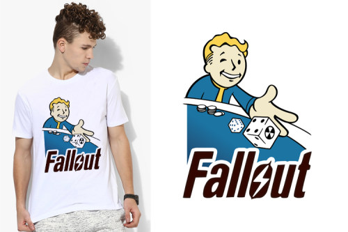 4T-ShirtFalloutvaultboyTEE21男