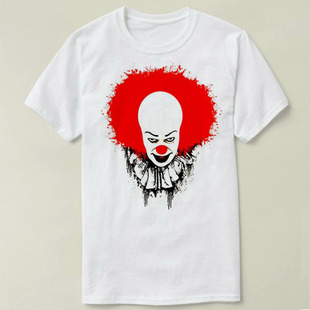 Stephen King's It小丑回魂Pennywise 半袖成人Tee Shirt T恤 4