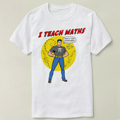 数学 Teach 半袖 mathematics Maths maths Tee math Shirt T恤