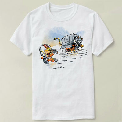 Snow Walkers calvin and hobbes 凯文 霍布斯 定制 T-Shirt T恤