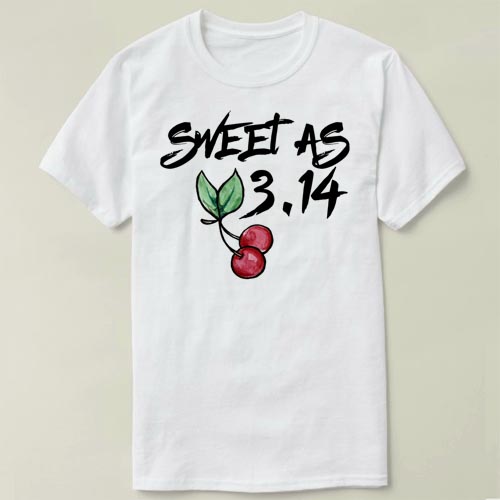 T-ShirtCherrySweetmathsaspi男
