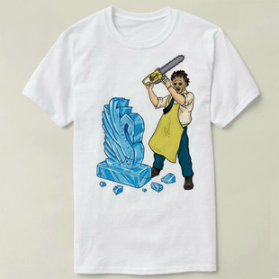 Texas Chainsaw Massacre德州电锯杀人狂Leatherface Shirt T恤 6