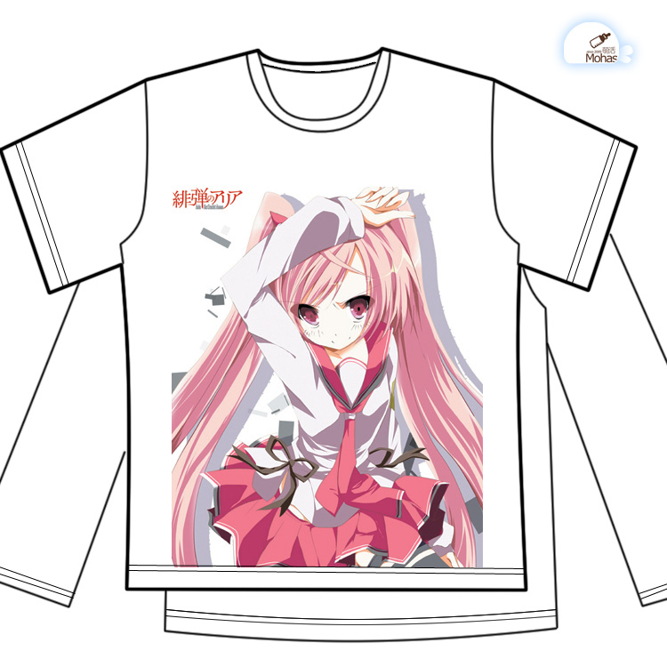 【94tian】绯弹的亚里亚/亚莉亚 男女动漫T恤短袖痛衣服周边TN06