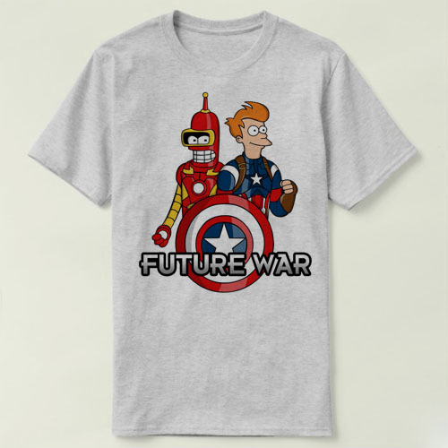 Bender 衣服成人 TEE DIY T-Shirt T恤
