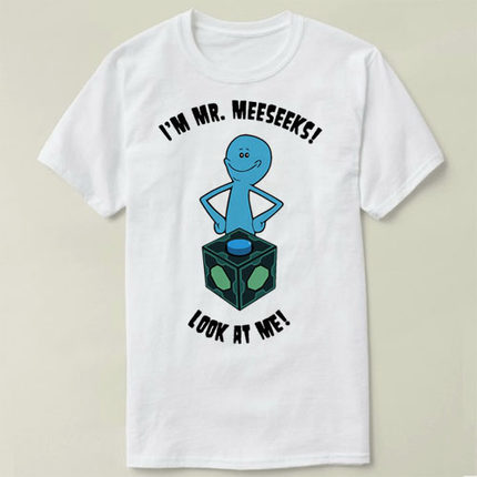 Meeseeks  his box rick and morty 瑞克和莫蒂 Tee T-Shirt T恤