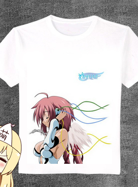 天降之物 伊卡洛斯 动漫T恤 全彩圆领痛T 白T 周边 可来图上衣