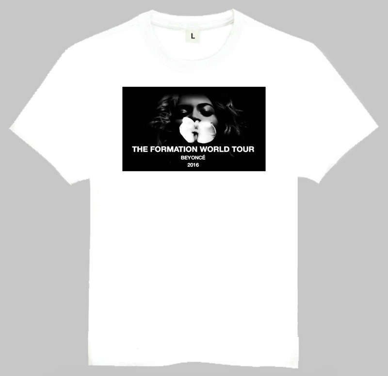 Beyoncé T-shirt Q版 碧昂斯 T恤 欧美潮流T恤 碧昂斯演唱会 T恤