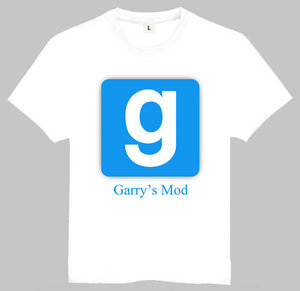 Garry's Mod T-shirt 盖瑞模组 T恤 欧美潮流T恤 G