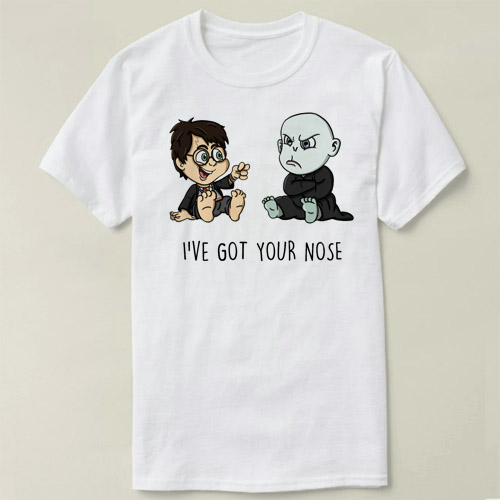 Lord Voldemort Harry Potter哈利波特Tee Shirt半袖定制T恤成人