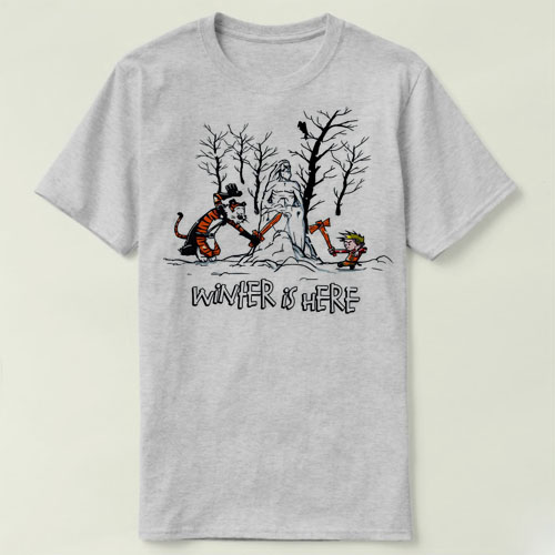 ThronesT-ShirtCalvinHobbesof男