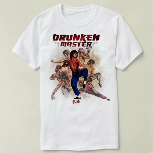 drunken master 醉拳 jackie chan 成龙 个性 t-shirt t恤 新款