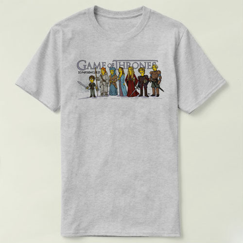 ThronesT-ShirtGameTeeof权力6男