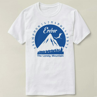 Rings the 定制T恤成人 魔戒指环王Tee Shirt半袖 Erebor Lord