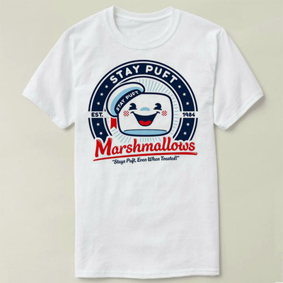 Ghostbusters 捉鬼敢死队 Tee Shirt圆领新品DIY班服定制T恤成人x