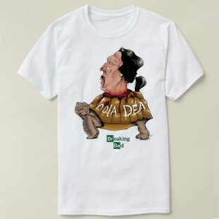 Hola DEA Breaking Bad Heisenberg 绝命毒师 半袖Tee Shirt T恤