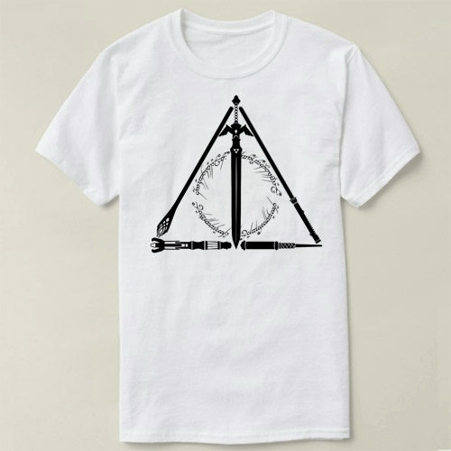 HallowsPotterGeekyHarryShirt男