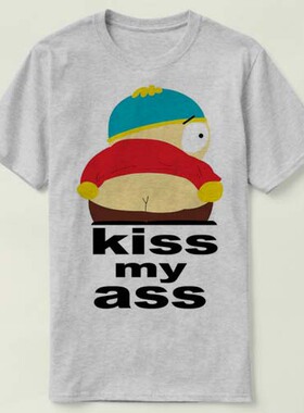 South park cartman 南方公园 圆领半袖上衣成人Tee T-Shirt T恤