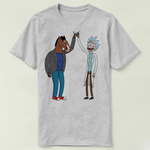 horsemanT-ShirtbojackMorty瑞男