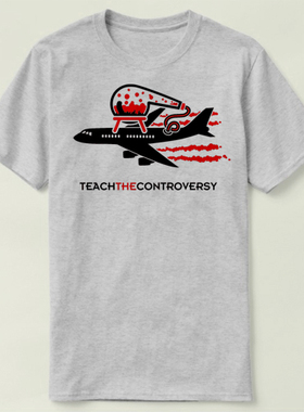 Teach the Controversy Chemtrails 半袖定制成人Tee T-Shirt T恤